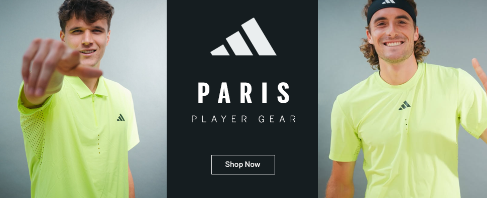 Shop adidas tennis apparel!